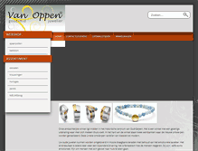 Tablet Screenshot of goudsmid-vanoppen.nl